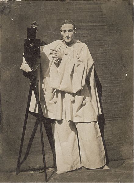 Charles Debureau as Pierrot