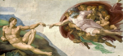 The Creation of Adam by Michelangelo Buonarroti 1511