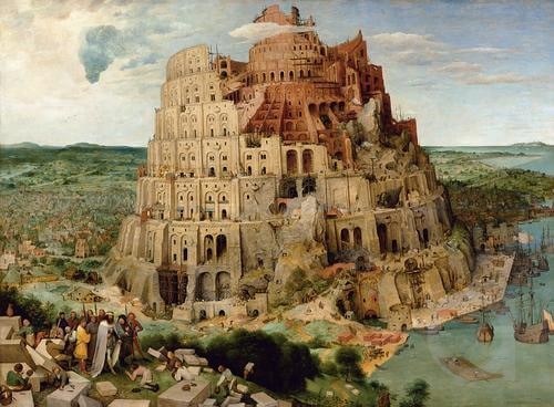 The Tower of Babel by Pieter Bruegel the Elder 1563