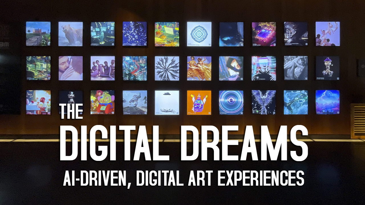 Digital Dreams NFT Installation Digital Dreams NFT Installation