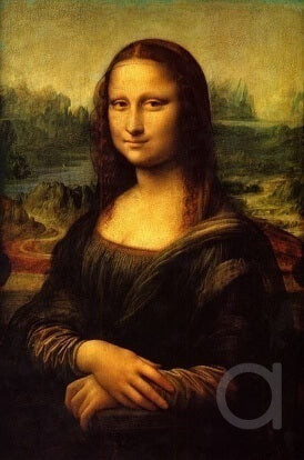 Mona Lisa by the Italian artist Leonardo da Vinci